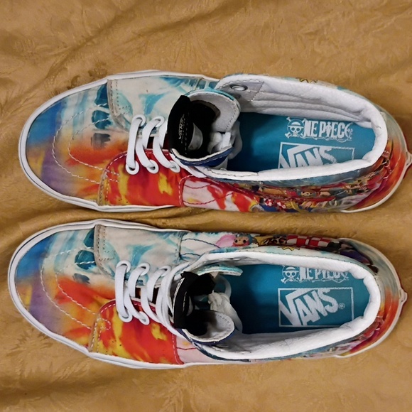VANS "RARE"  LIMITED EDITION "One Piece" Sk8-Hi Colorful Women's 8.0 Men's 6.5 - Picture 8 of 13